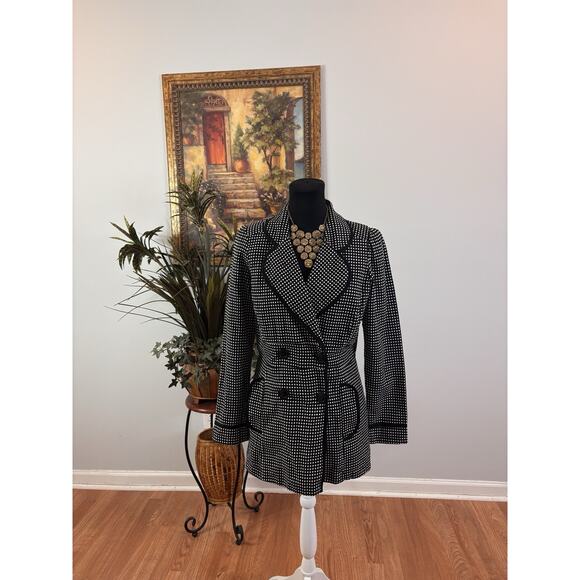 W Wrapper Women L Blazer Office Wear Double Breasted Notch Lapel Bella Swan - Picture 2 of 12